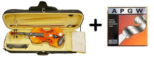 Model 16 Violin + High Quality Nylon String Set